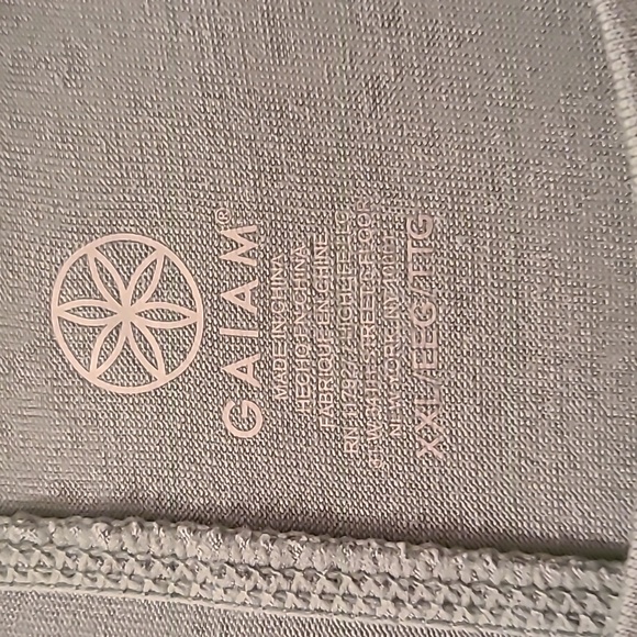 GAIAM BRAND WOMENS PLUS SIZE SHORT SLEEVE GREEN TEE SIZE XXL - Picture 4 of 13